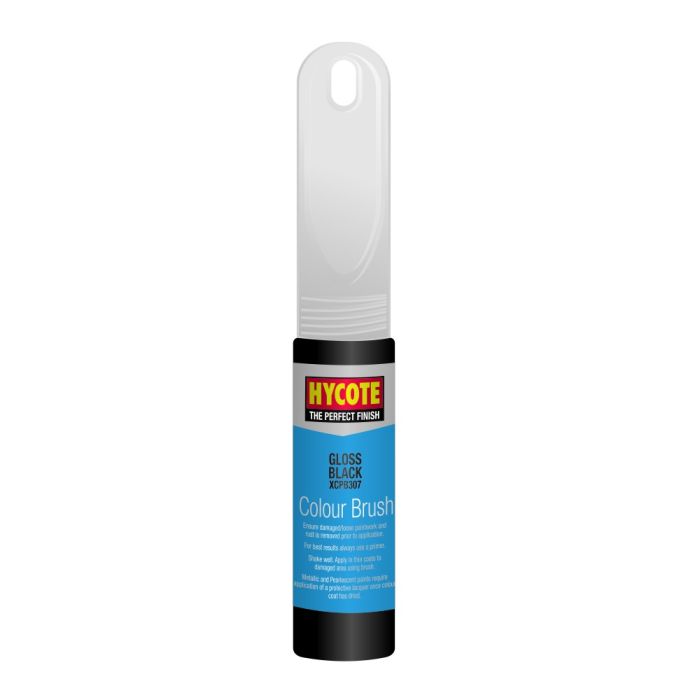 Hycote XCPB307 12.5ml Gloss Black touch-up paint brush