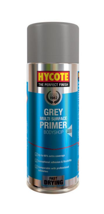 Hycote XUK423 Bodyshop High Build Grey Aerosol 400ml primer
