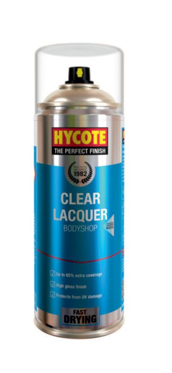 Hycote XUK428 Bodyshop Clear Lacquer Aerosol 400ml