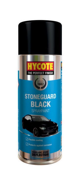 Hycote XUK474 Stoneguard Black Aerosol 400ml