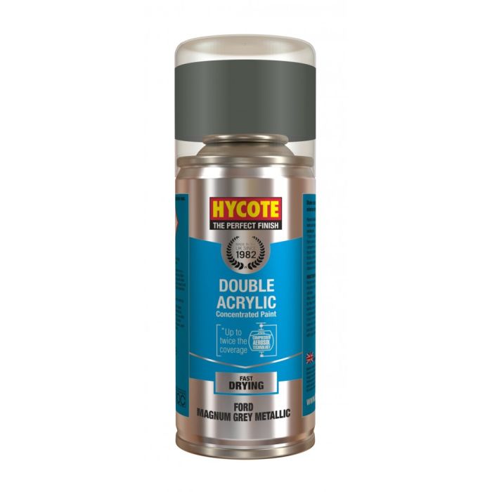 Hycote XDFD725 Ford Magnum Grey Metallic 150ml aerosol touch-up paint