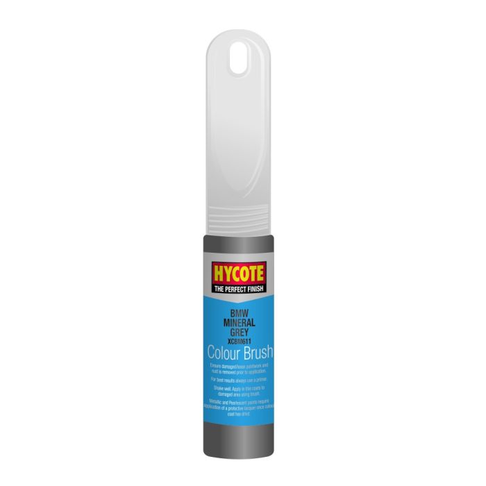 Hycote XCBM611 BMW Mineral Grey Pearlescent 12.5ml touch-up brush