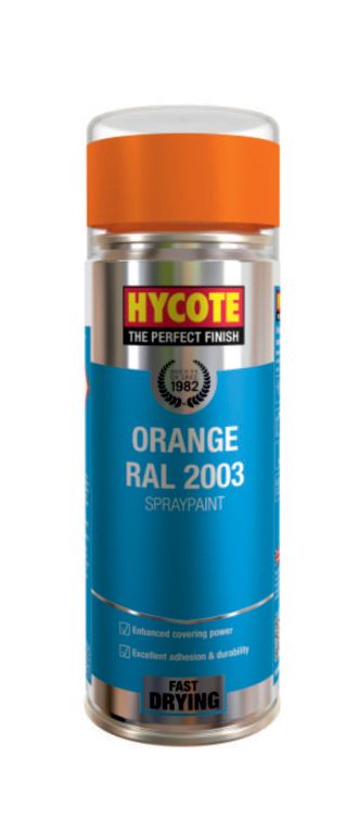 Hycote XUK990 Orange Ral 2003 Paint Aerosol 400ml