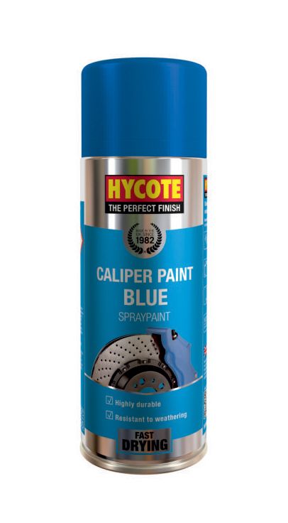 Hycote XUK992 Blue Caliper Paint Aerosol 400ml with high gloss finish