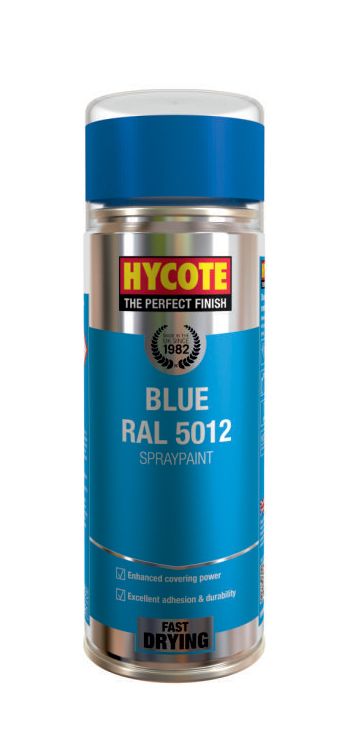Hycote XUK994 Blue Ral 5012 Paint Aerosol 400ml