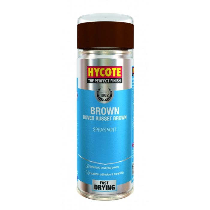 Hycote XUK1025 Rover Russet Brown 400ml automotive paint aerosol