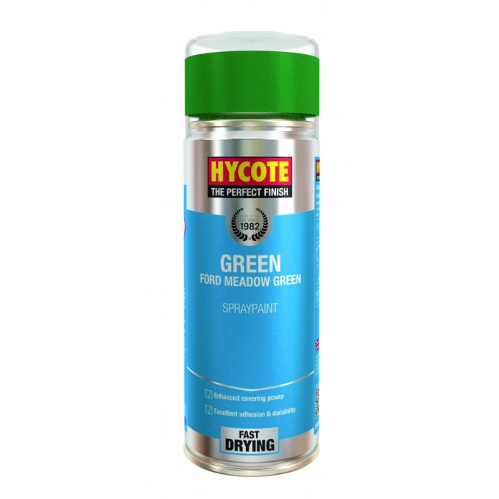 Hycote XUK1026 Ford Meadow Green 400ml aerosol automotive paint