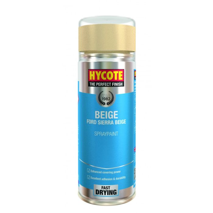 Hycote XUK1027 Ford Sierra Beige 400ml automotive paint aerosol