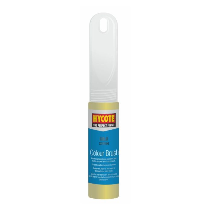 Hycote HYC Gold 12.5ml touch up paint bottle in gold