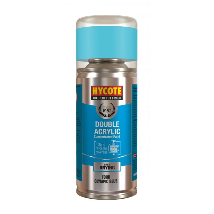 Hycote XDFD224 Ford Olympic Blue 150ml automotive paint aerosol