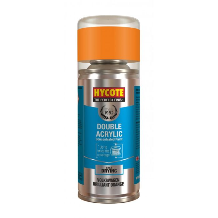 Hycote XDVW501 Volkswagen Brilliant Orange 150ml automotive paint can