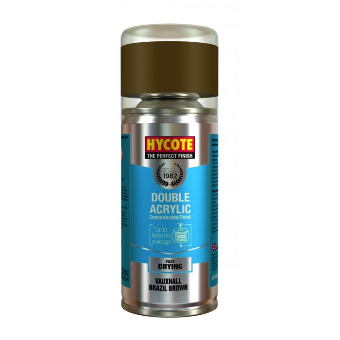 Hycote XDVX101 Vauxhall Brazil Brown 150ml automotive paint aerosol