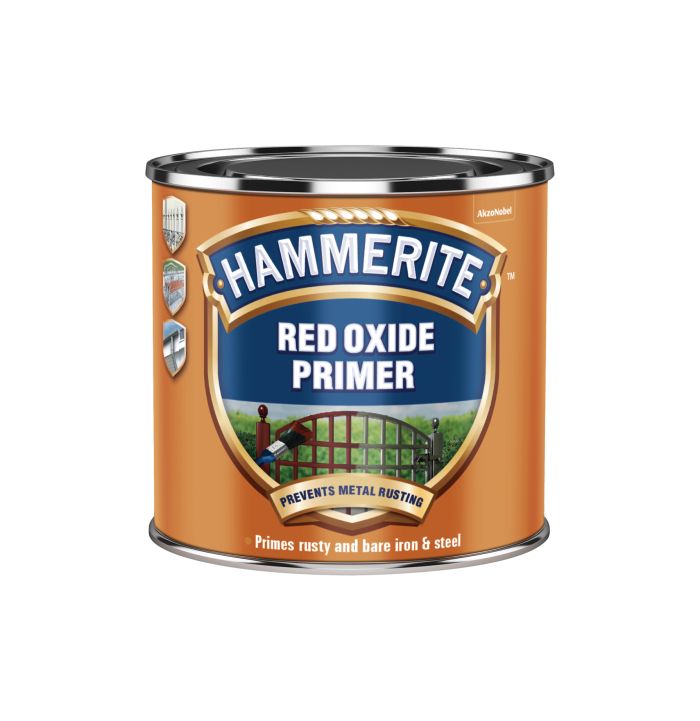 Hammerite Red Oxide Primer 250ml anticorrosive metal paint tin