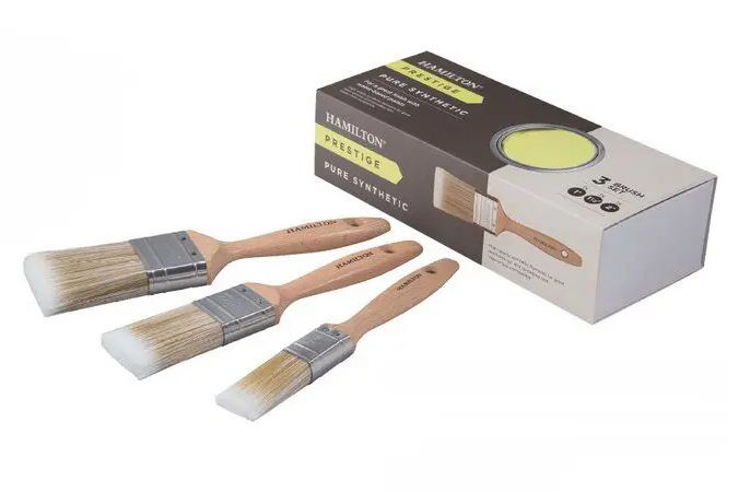 Hamilton Prestige Pure Synthetic Brushes – 3 Box Set