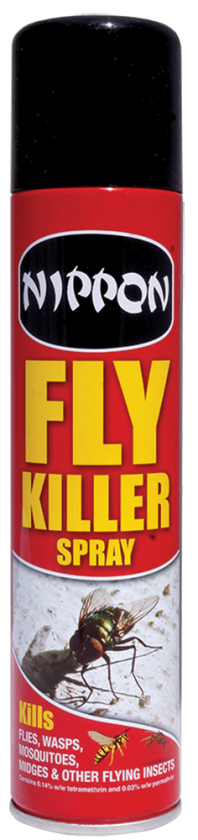Nippon Fly & Wasp Killer Aerosol 300ml pest control spray