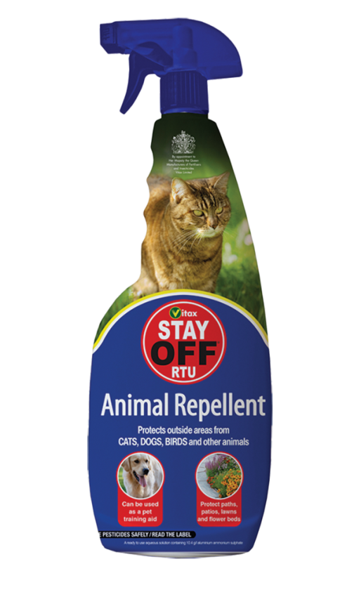 Vitax Stay Off Animal Repellent RTU 750ml spray bottle