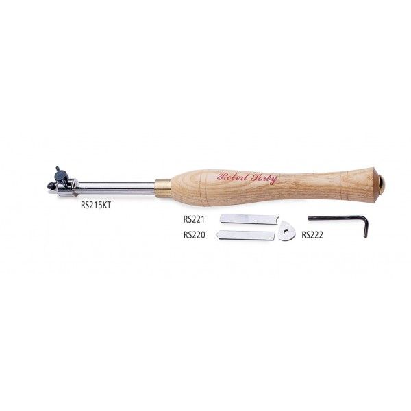 Robert Sorby Rs215kt Chattertool Kit woodturning shear scraper and decorating tool set