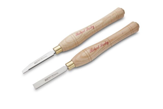 Robert Sorby 890H/16 Thread Cutter Pair 16TPI Handled High Speed Steel