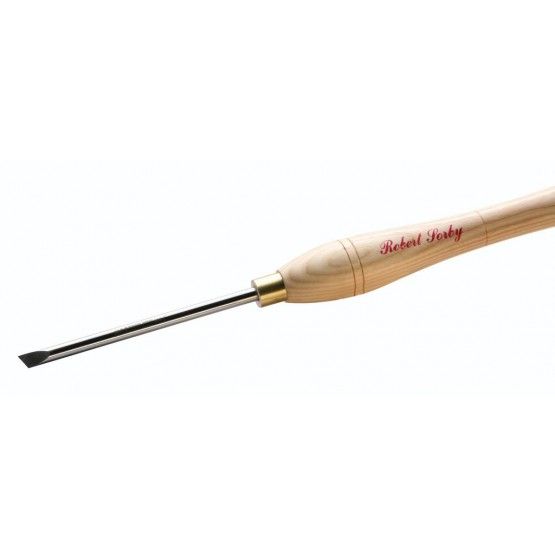 Robert Sorby B813102 Round Skew Chisel - 3/8" (10mm) Handled - HSS
