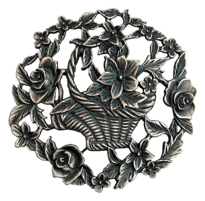 Turners Retreat PL5 Pewter Flower Basket Lid