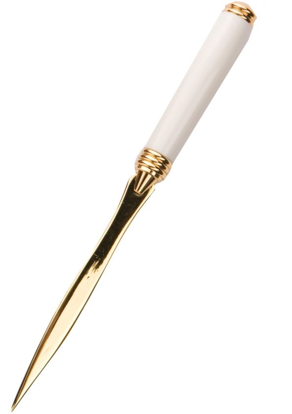 Turners Retreat ALO Triple Beaded Letter Opener Assembly Kit with 24k gold plated finish
