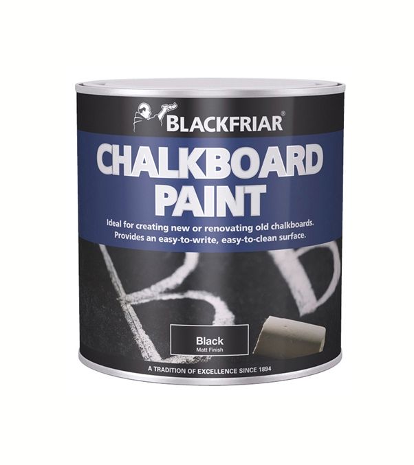 Blackfriar 1L Matt Black Chalkboard Paint