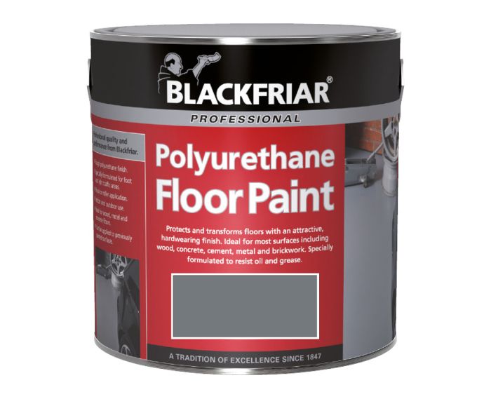 Blackfriar Polyurethane Floor Paint Gloss Mid Grey 2.5L