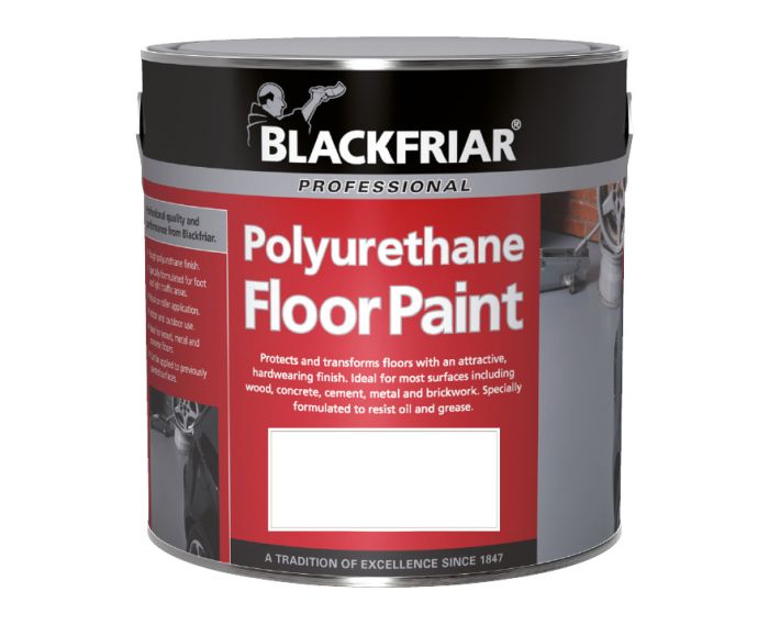 Blackfriar Polyurethane Floor Paint Gloss White 2.5L