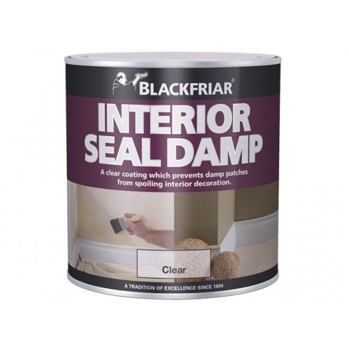 Blackfriar Interior Seal Damp 1L clear specialist paint