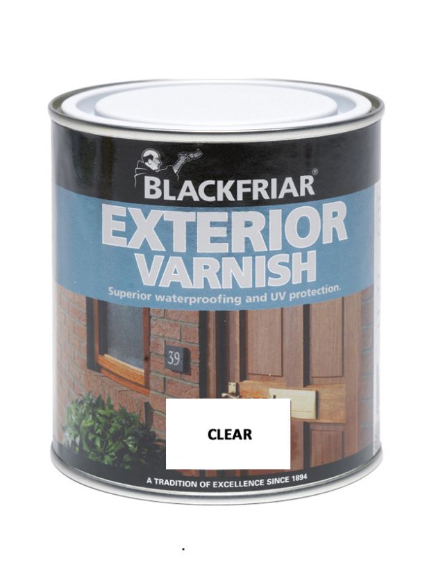 Blackfriar Exterior Varnish Gloss Clear 500ml