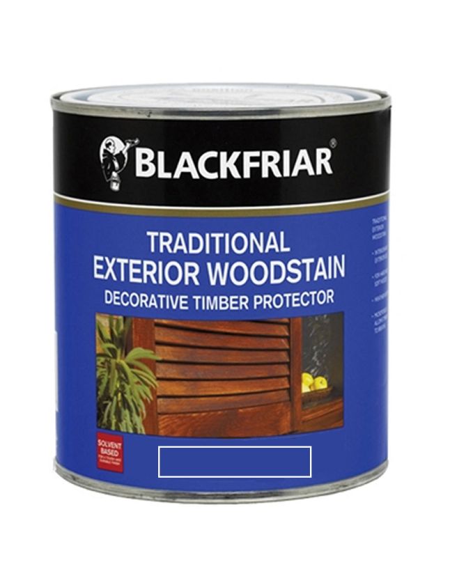 Blackfriar Exterior Woodstain Satin Clear 1L tin