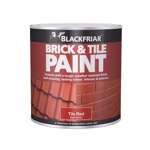 Blackfriar Brick and Tile Paint 500ml in Matt Tile Red