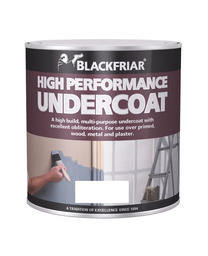 Blackfriar High Performance Undercoat White 1L 1L tin
