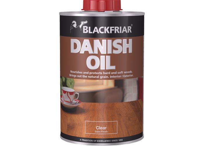 Blackfriar Danish Oil Satin Clear 500ml wood oil