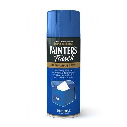 Rust-Oleum Painter's Touch 400ml Deep Blue Gloss Spray Paint