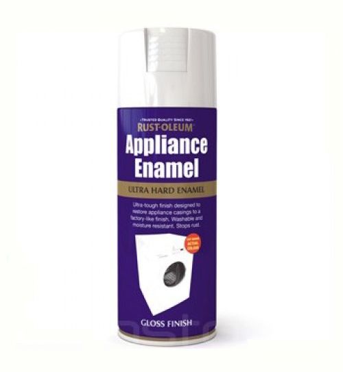 Rust-Oleum Appliance Enamel 400ml White Gloss Spray Paint