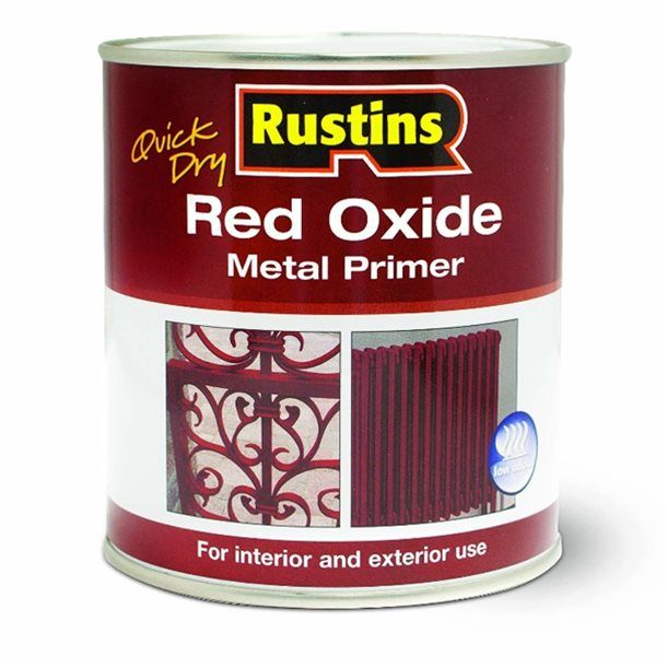 Rustins Quick Dry Red Oxide Metal Primer - 5L