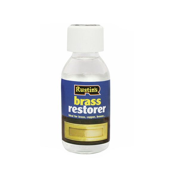 Rustins Brass Restorer 125ml specialist cleaning liquid