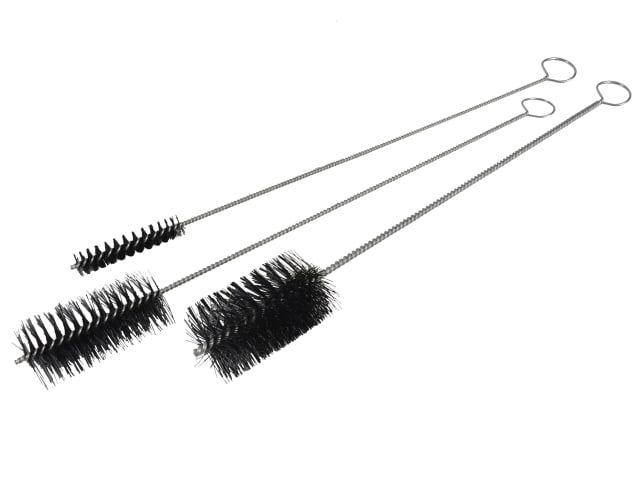 Monument Tools 3014J-1 Boiler Flue Brushes pack of three in 16mm and 50mm sizes