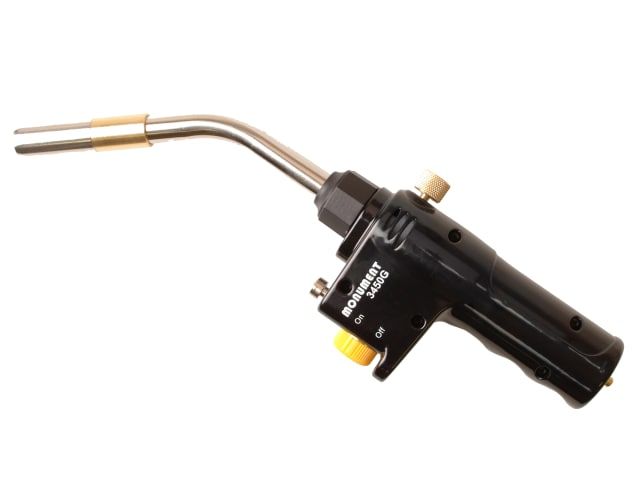 Monument 3450g Gas Torch CGA600 with Piezo ignition and ergonomic hand grip