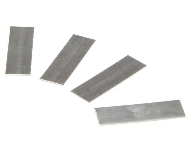 ALM GH005 Aluminium Lap Strips Pack of 50 measuring 40 x 12mm