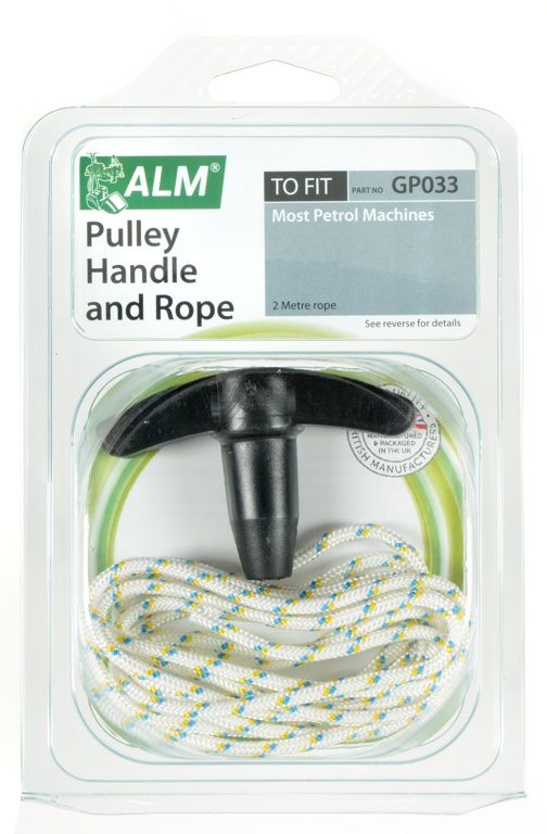 ALM GP033 Starter Handle and Rope, 2m length, 3.5mm diameter