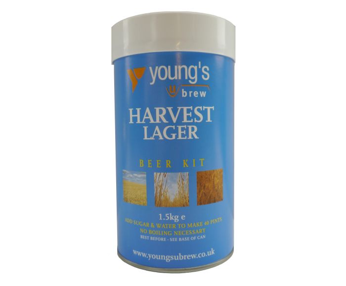 Youngs Young's Harvest Lager Beer Making Kit for 40 pints