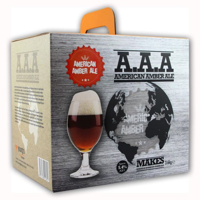 Youngs 3.6kg American Amber Ale Beer kit
