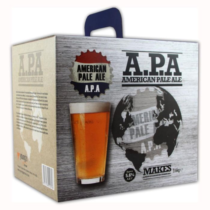 Youngs American Pale Ale Beer Kit 3.6kg light copper beer
