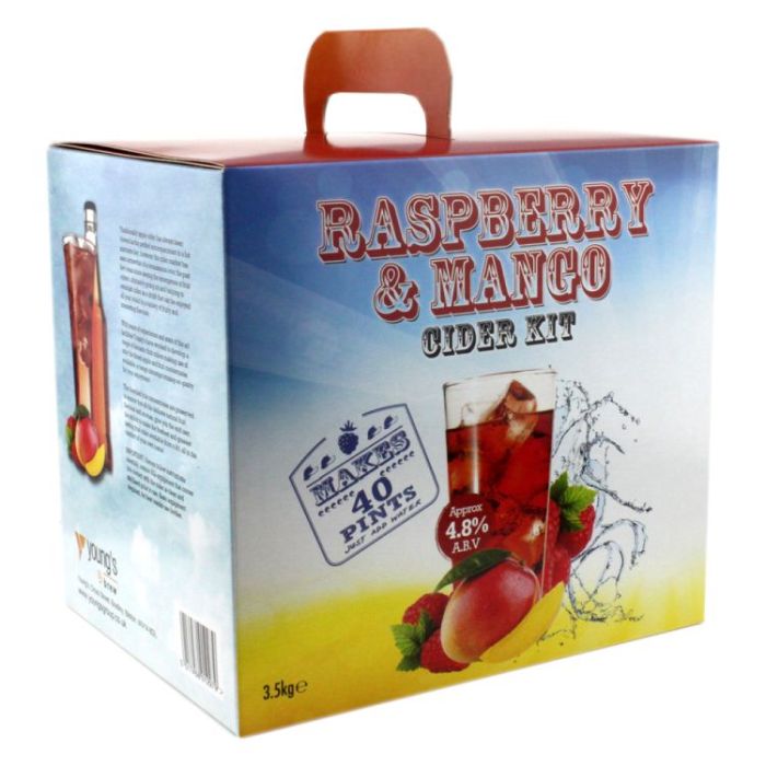 Young's Raspberry and Mango Cider Kit 40 Pint