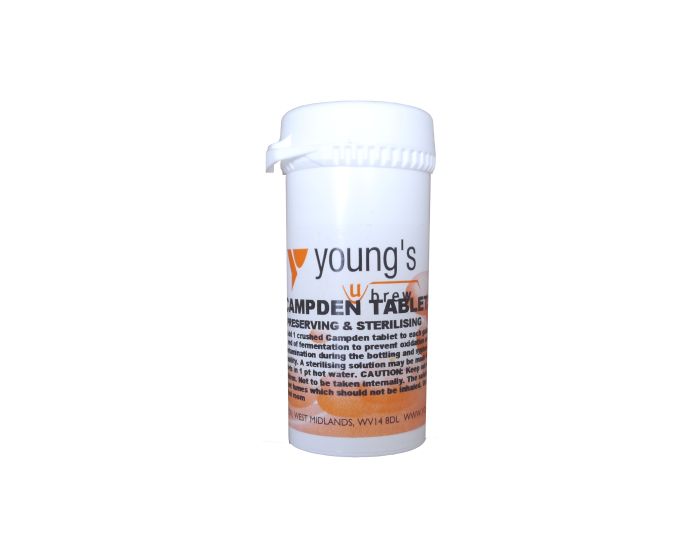 Youngs Campden Tablets 100 pack for preserving and sterilising