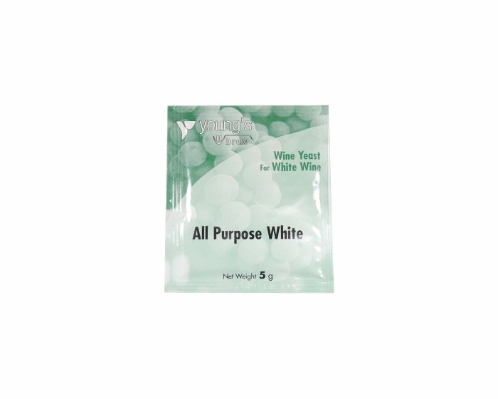 Youngs All Purpose White Wine Yeast Sachet 5g