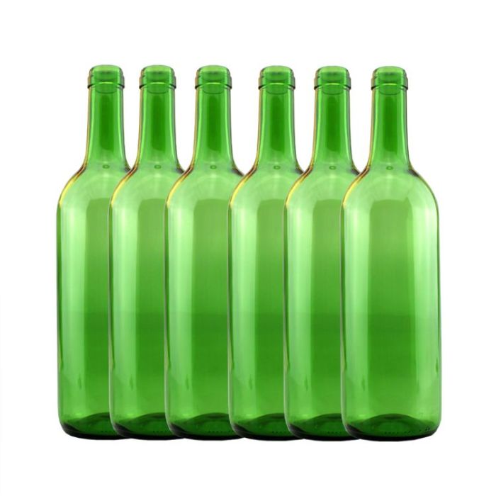 Youngs Wine Bottles Pack Of 15, 75cl Green