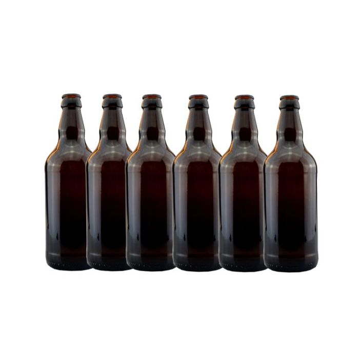 Youngs Pack Of 15 Amber Beer Bottles 500ml
